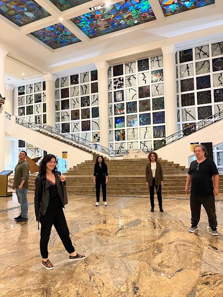 Encontro de artistas do projeto Somos Brasileiros